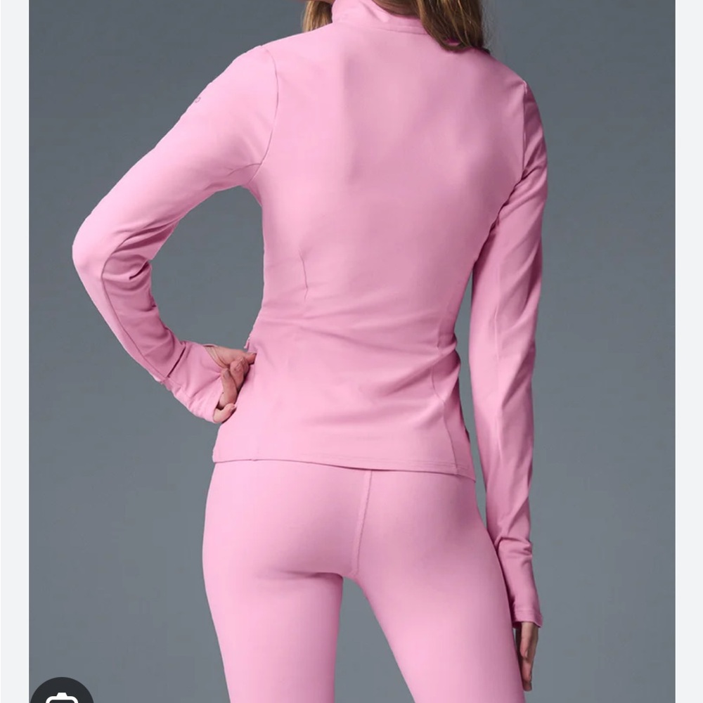 Sweet Pink Alosoft 1/2 Zip Rapid Pullover